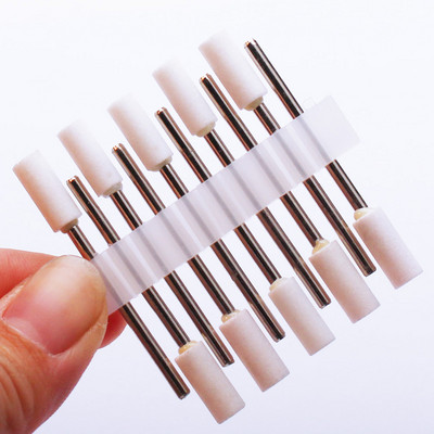 10kom Setovi svrdla za nokte Rezači plamena Pedikura Električne bušilice za manikuru Turpije Alati za uklanjanje kutikule Dodaci