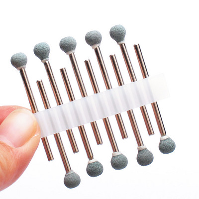 10kom Setovi svrdla za nokte Rezači plamena Pedikura Električne bušilice za manikuru Turpije Alati za uklanjanje kutikule Dodaci