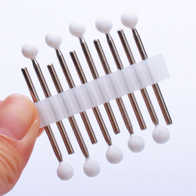 10kom Setovi svrdla za nokte Rezači plamena Pedikura Električne bušilice za manikuru Turpije Alati za uklanjanje kutikule Dodaci