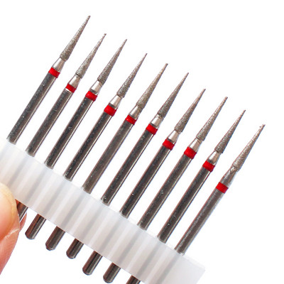 10kom Setovi svrdla za nokte Rezači plamena Pedikura Električne bušilice za manikuru Turpije Alati za uklanjanje kutikule Dodaci