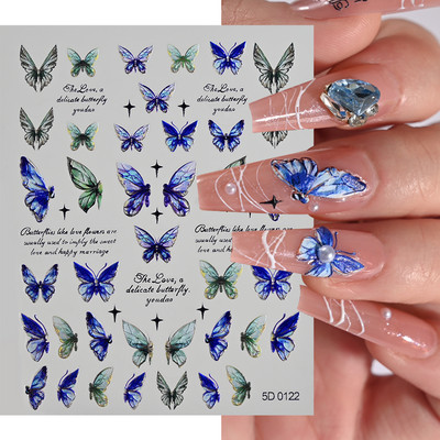 1gab 5D reljefi ziedu nagu uzlīmes Lācis Trusis Ģeometriskās līnijas Ziedu slīdņi Pašlīmējošās tulpes Margrietiņas nagu uzlīmes Aptinumi