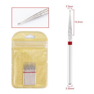 Dmoley 10gb dimanta frēzes nagu urbjmašīnu komplekts manikīra piederumu pedikīram elektrisko mašīnu nagu uzgaļu urbšanas instrumenti