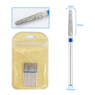 Dmoley 10gb dimanta frēzes nagu urbjmašīnu komplekts manikīra piederumu pedikīram elektrisko mašīnu nagu uzgaļu urbšanas instrumenti