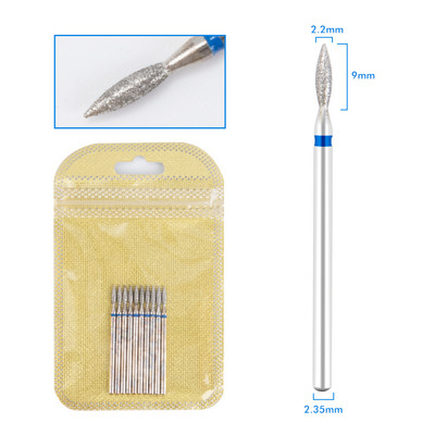 Dmoley 10gb dimanta frēzes nagu urbjmašīnu komplekts manikīra piederumu pedikīram elektrisko mašīnu nagu uzgaļu urbšanas instrumenti