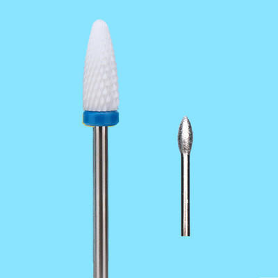 1gab. frēzes nagu urbjmašīnas manikīram Keramikas elektriskās urbšanas mašīnas piederumi pulēšanas vīles nagu mākslas instrumenti