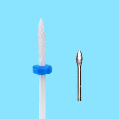 1gab. frēzes nagu urbjmašīnas manikīram Keramikas elektriskās urbšanas mašīnas piederumi pulēšanas vīles nagu mākslas instrumenti