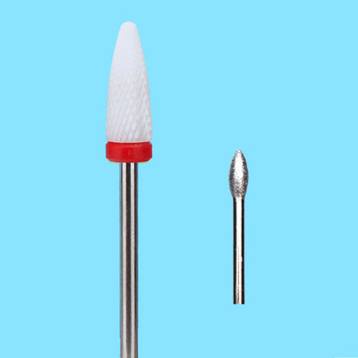 1gab. frēzes nagu urbjmašīnas manikīram Keramikas elektriskās urbšanas mašīnas piederumi pulēšanas vīles nagu mākslas instrumenti