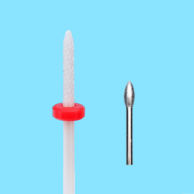 1gab. frēzes nagu urbjmašīnas manikīram Keramikas elektriskās urbšanas mašīnas piederumi pulēšanas vīles nagu mākslas instrumenti