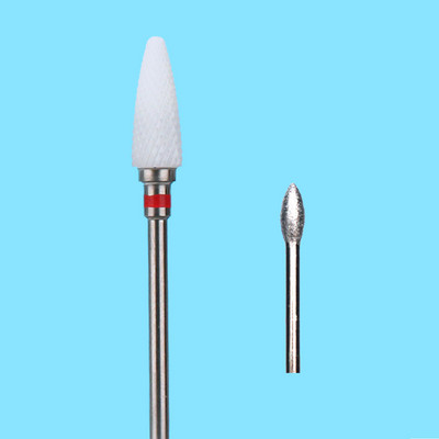 1gab. frēzes nagu urbjmašīnas manikīram Keramikas elektriskās urbšanas mašīnas piederumi pulēšanas vīles nagu mākslas instrumenti