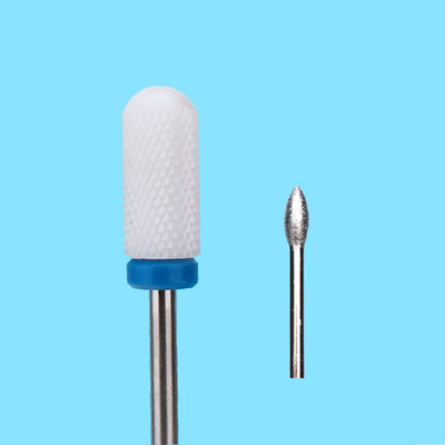 1gab. frēzes nagu urbjmašīnas manikīram Keramikas elektriskās urbšanas mašīnas piederumi pulēšanas vīles nagu mākslas instrumenti