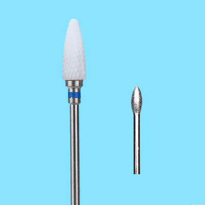 1gab. frēzes nagu urbjmašīnas manikīram Keramikas elektriskās urbšanas mašīnas piederumi pulēšanas vīles nagu mākslas instrumenti