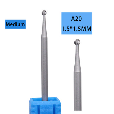 1kom 60 vrsta svrdla od volfram karbida Električna glodala za nokte Rezač za stroj za manikuru Turpije za nokte Pribor
