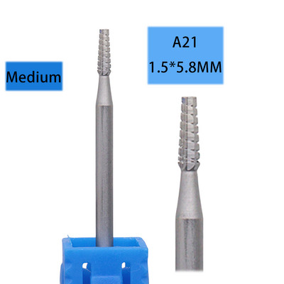 1kom 60 vrsta svrdla od volfram karbida Električna glodala za nokte Rezač za stroj za manikuru Turpije za nokte Pribor