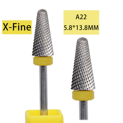 1kom 60 vrsta svrdla od volfram karbida Električna glodala za nokte Rezač za stroj za manikuru Turpije za nokte Pribor