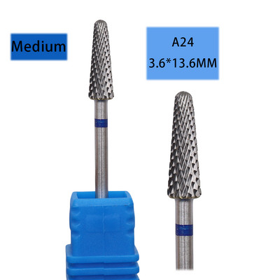 1kom 60 vrsta svrdla od volfram karbida Električna glodala za nokte Rezač za stroj za manikuru Turpije za nokte Pribor