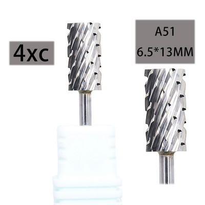 1kom 60 vrsta svrdla od volfram karbida Električna glodala za nokte Rezač za stroj za manikuru Turpije za nokte Pribor