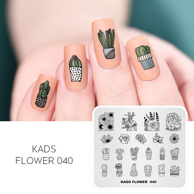 Nail Art Stamping Ploča Leptir Cvjetni Dizajn Nail Stamp Predložak za Stamping Polish DIY Ploča sa šablonom za ukrašavanje slike