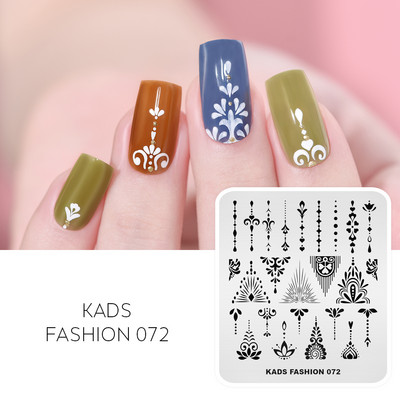 Nail Art Stamping Ploča Leptir Cvjetni Dizajn Nail Stamp Predložak za Stamping Polish DIY Ploča sa šablonom za ukrašavanje slike