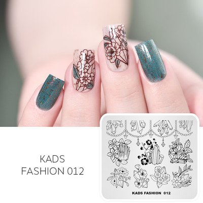 Nail Art Stamping Ploča Leptir Cvjetni Dizajn Nail Stamp Predložak za Stamping Polish DIY Ploča sa šablonom za ukrašavanje slike