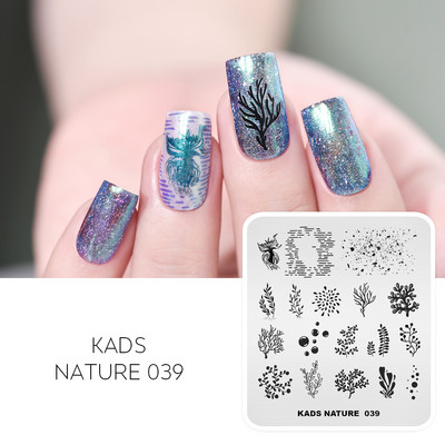 Nail Art Stamping Ploča Leptir Cvjetni Dizajn Nail Stamp Predložak za Stamping Polish DIY Ploča sa šablonom za ukrašavanje slike