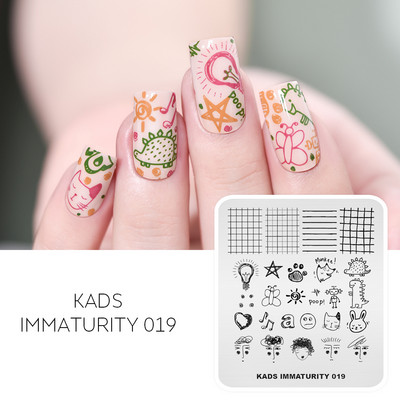 Nail Art Stamping Ploča Leptir Cvjetni Dizajn Nail Stamp Predložak za Stamping Polish DIY Ploča sa šablonom za ukrašavanje slike
