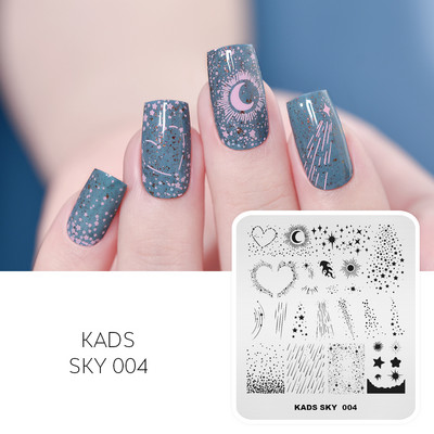 Nail Art Stamping Ploča Leptir Cvjetni Dizajn Nail Stamp Predložak za Stamping Polish DIY Ploča sa šablonom za ukrašavanje slike