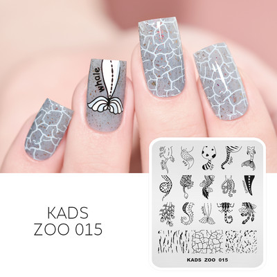 Nail Art Stamping Ploča Leptir Cvjetni Dizajn Nail Stamp Predložak za Stamping Polish DIY Ploča sa šablonom za ukrašavanje slike