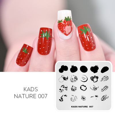 Nail Art Stamping Ploča Leptir Cvjetni Dizajn Nail Stamp Predložak za Stamping Polish DIY Ploča sa šablonom za ukrašavanje slike