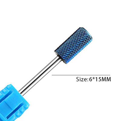 Pro keramikas karbīda volframa nagu urbjmašīnas frēzēšana griezējam Konusveida formas taisnas griešanas urbis akrila nagu želejai