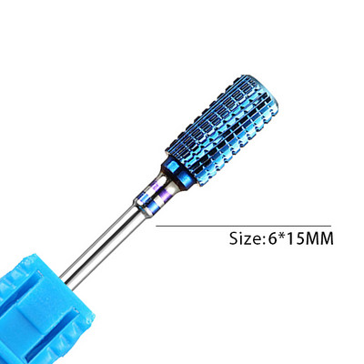 Pro keramikas karbīda volframa nagu urbjmašīnas frēzēšana griezējam Konusveida formas taisnas griešanas urbis akrila nagu želejai