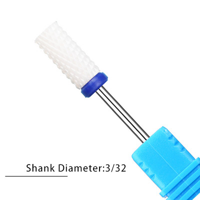 Pro keramikas karbīda volframa nagu urbjmašīnas frēzēšana griezējam Konusveida formas taisnas griešanas urbis akrila nagu želejai