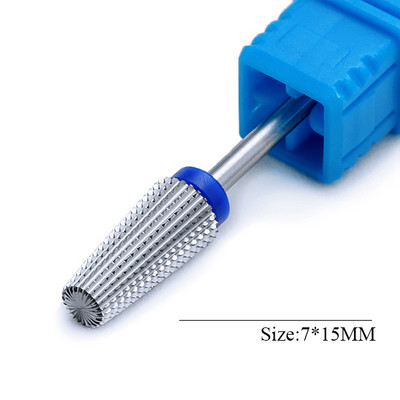 Pro keramikas karbīda volframa nagu urbjmašīnas frēzēšana griezējam Konusveida formas taisnas griešanas urbis akrila nagu želejai