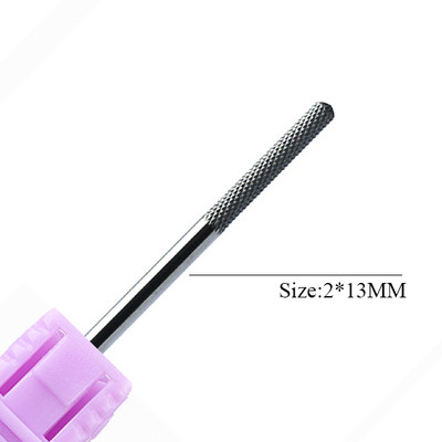 Pro keramikas karbīda volframa nagu urbjmašīnas frēzēšana griezējam Konusveida formas taisnas griešanas urbis akrila nagu želejai