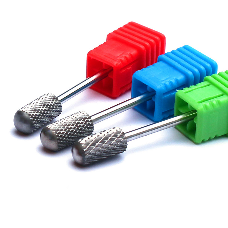 Pro keramikas karbīda volframa nagu urbjmašīnas frēzēšana griezējam Konusveida formas taisnas griešanas urbis akrila nagu želejai