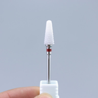 Freză pentru unghii Burghie din ceramică pentru unghii Burghie electrice pentru manichiură Burghie Accesorii pentru mașină Pedichiură Îndepărtați lacul de unghii