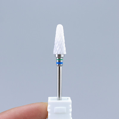 Freză pentru unghii Burghie din ceramică pentru unghii Burghie electrice pentru manichiură Burghie Accesorii pentru mașină Pedichiură Îndepărtați lacul de unghii