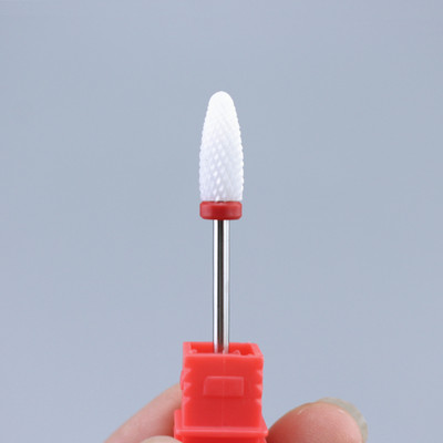 Freză pentru unghii Burghie din ceramică pentru unghii Burghie electrice pentru manichiură Burghie Accesorii pentru mașină Pedichiură Îndepărtați lacul de unghii