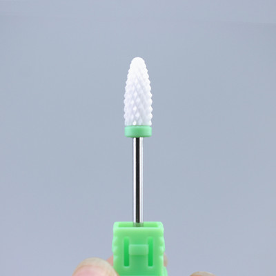 Freză pentru unghii Burghie din ceramică pentru unghii Burghie electrice pentru manichiură Burghie Accesorii pentru mașină Pedichiură Îndepărtați lacul de unghii