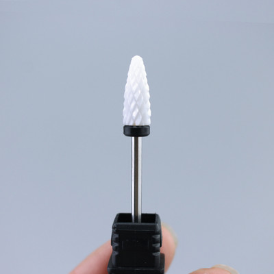 Freză pentru unghii Burghie din ceramică pentru unghii Burghie electrice pentru manichiură Burghie Accesorii pentru mașină Pedichiură Îndepărtați lacul de unghii