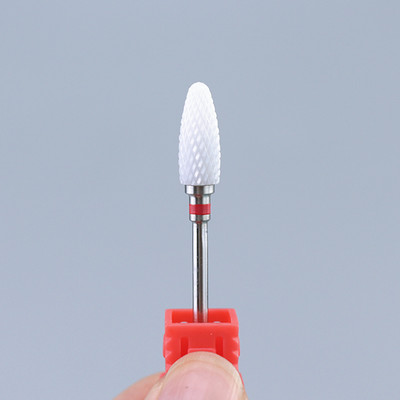 Freză pentru unghii Burghie din ceramică pentru unghii Burghie electrice pentru manichiură Burghie Accesorii pentru mașină Pedichiură Îndepărtați lacul de unghii