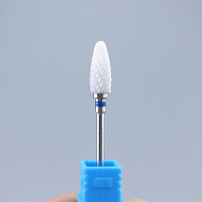 Freză pentru unghii Burghie din ceramică pentru unghii Burghie electrice pentru manichiură Burghie Accesorii pentru mașină Pedichiură Îndepărtați lacul de unghii