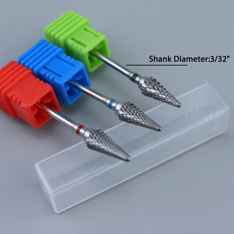 Freză pentru unghii Burghie din ceramică pentru unghii Burghie electrice pentru manichiură Burghie Accesorii pentru mașină Pedichiură Îndepărtați lacul de unghii