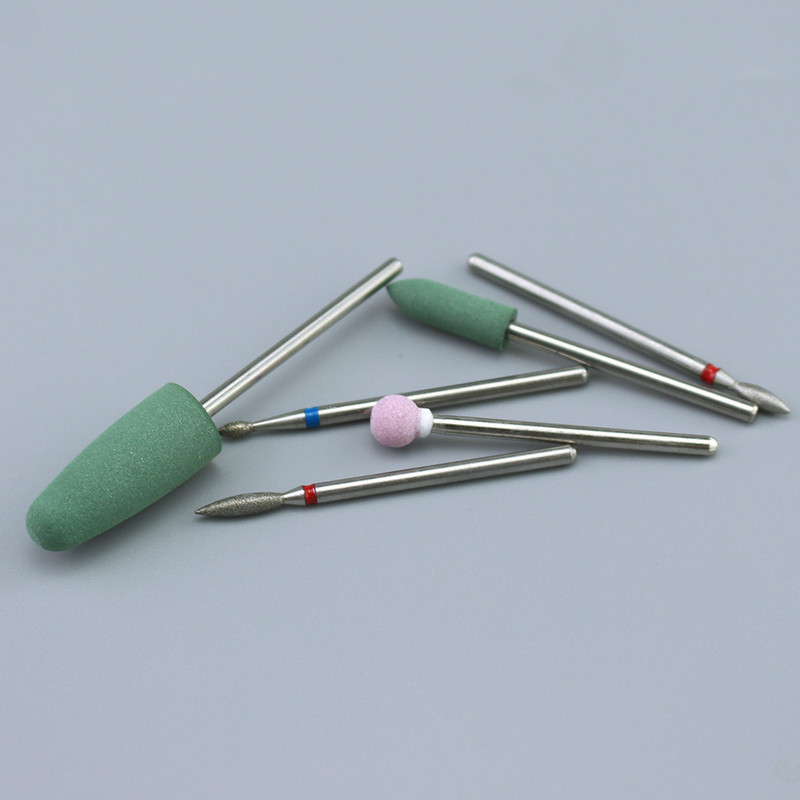 Freză pentru unghii Burghie din ceramică pentru unghii Burghie electrice pentru manichiură Burghie Accesorii pentru mașină Pedichiură Îndepărtați lacul de unghii