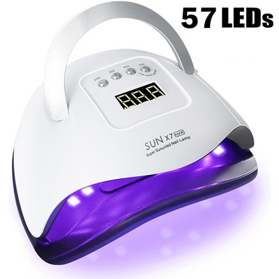UV LED lampa za nokte 288 W za profesionalne lampe za sušenje noktiju za kućni salon Led sušilica za nokte za gel lak s automatskim senzorom