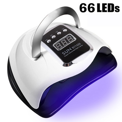 UV LED lampa za nokte 288 W za profesionalne lampe za sušenje noktiju za kućni salon Led sušilica za nokte za gel lak s automatskim senzorom