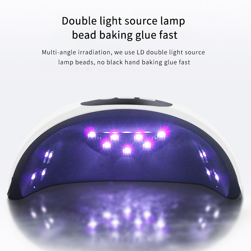Professzionális körömszárító 18LEDS infravörös érzékelős manikűr körömlámpa a gyors kötésért Minden UV-gél körömlakk körömszárító szalon eszköz
