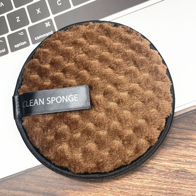 Mikrošķiedras kosmētikas noņemšanas spilventiņi 1 gab Atkārtoti lietojami sejas dvieļi, mazgājami kokvilnas spilventiņi kosmētikas salvetes.