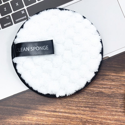 Mikrošķiedras kosmētikas noņemšanas spilventiņi 1 gab Atkārtoti lietojami sejas dvieļi, mazgājami kokvilnas spilventiņi kosmētikas salvetes.