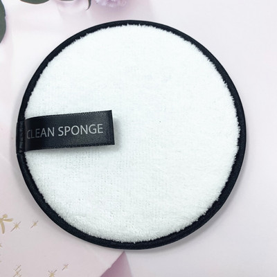 Mikrošķiedras kosmētikas noņemšanas spilventiņi 1 gab Atkārtoti lietojami sejas dvieļi, mazgājami kokvilnas spilventiņi kosmētikas salvetes.