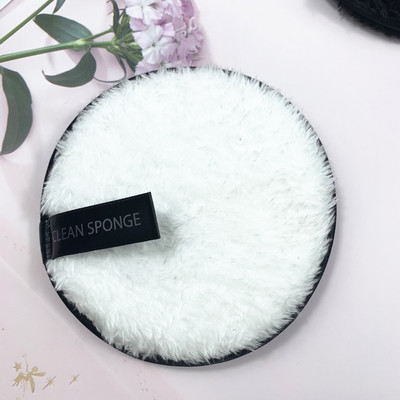 Mikrošķiedras kosmētikas noņemšanas spilventiņi 1 gab Atkārtoti lietojami sejas dvieļi, mazgājami kokvilnas spilventiņi kosmētikas salvetes.